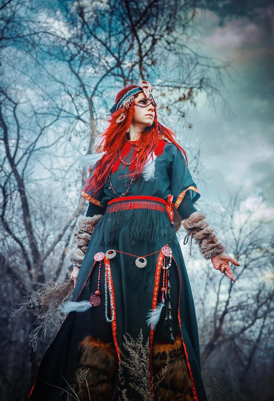 Girls in Slavic costumes underwear in Nouakchott